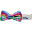 White - Cutie Ties Fun Design Dog Collar - Small