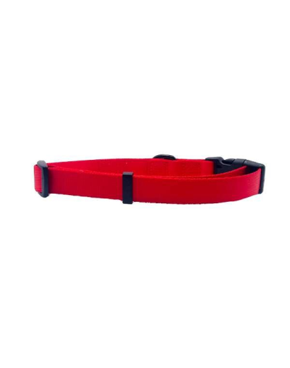 Red - Cutie Ties Fun Design Dog Collar - Medium