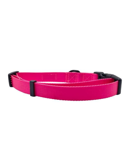 Pink - Cutie Ties Fun Design Dog Collar - Medium