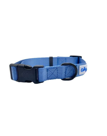 Blue - Cutie Ties Fun Design Dog Collar - Small