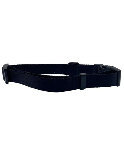 Black - Cutie Ties Fun Design Dog Collar - Large