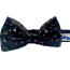 Black - Cutie Ties Fun Design Dog Collar - Large