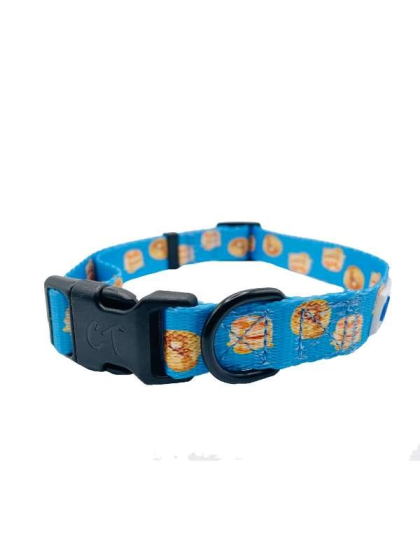 The Breakfast Club - Cutie Ties Fun Design Dog Collar - Large