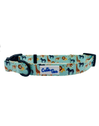 Zoo Furiends - Cutie Ties Fun Design Dog Collar - Medium