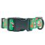 Christmas Festive Green - Cutie Ties Fun Design Dog Collar - Small