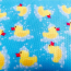 Rubber Duckies - Cutie Ties Tie On Dog Bandana - Large