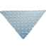 Elephant Love Blue - Cutie Ties Tie On Dog Bandana - Small