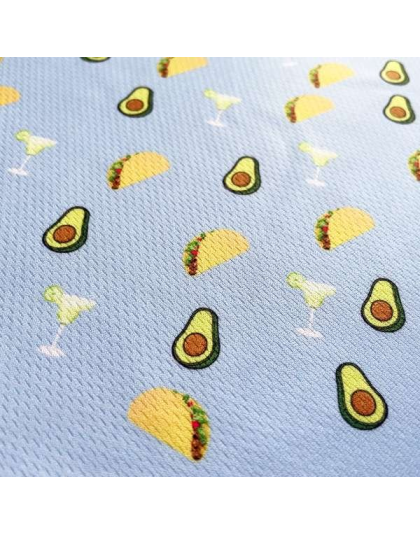 Taco Tuesday - Cutie Ties Tie On Dog Bandana - Large