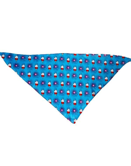 4th of July - Cutie Ties Tie On Dog Bandana - Small