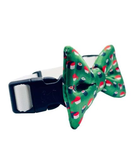 Green - Cutie Ties Dog Bow Tie - One Size