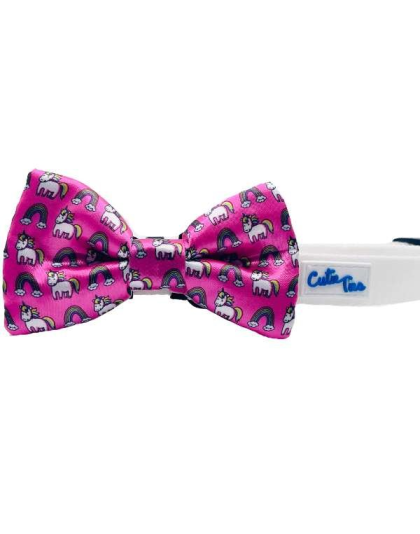 Rainbow - Cutie Ties Dog Bow Tie - One Size