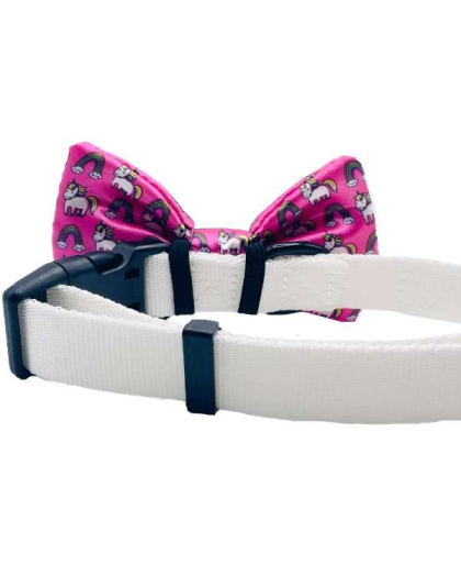 Rainbow - Cutie Ties Dog Bow Tie - One Size