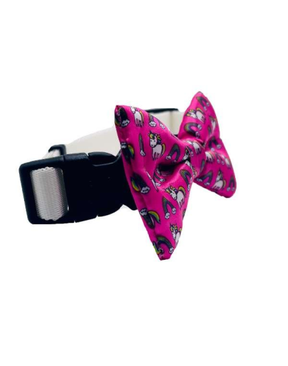 Rainbow - Cutie Ties Dog Bow Tie - One Size