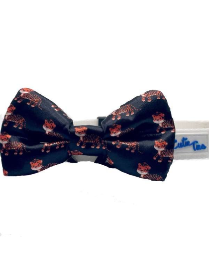 Tiger - Cutie Ties Dog Bow Tie - One Size