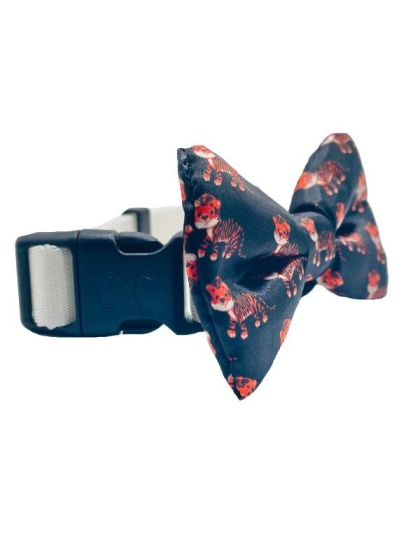 Tiger - Cutie Ties Dog Bow Tie - One Size