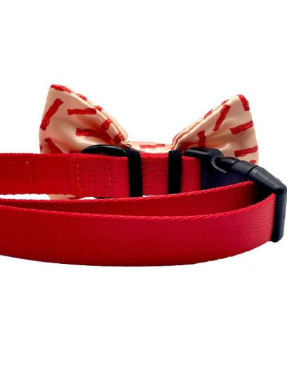 Bacon - Cutie Ties Dog Bow Tie - One Size