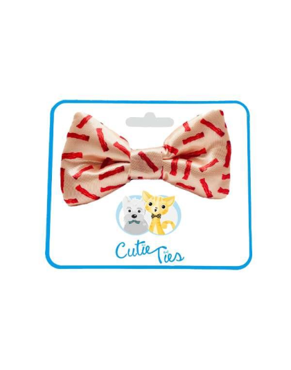 Bacon - Cutie Ties Dog Bow Tie - One Size