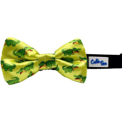 Yellow - Cutie Ties Dog Bow Tie - One Size