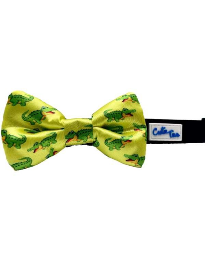 Yellow - Cutie Ties Dog Bow Tie - One Size