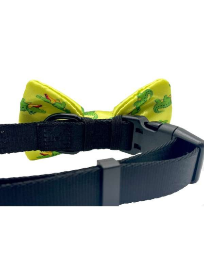 Yellow - Cutie Ties Dog Bow Tie - One Size