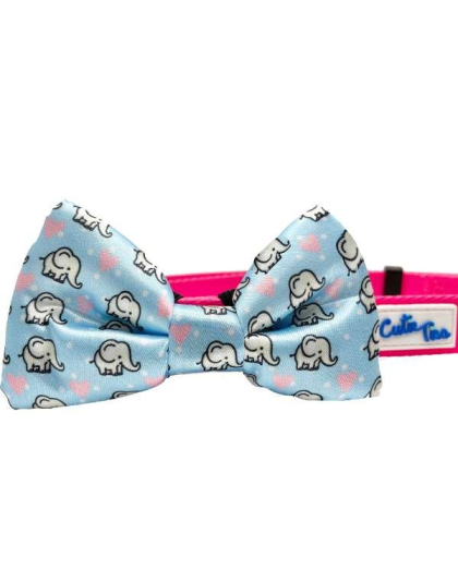 Elephant - Cutie Ties Dog Bow Tie - One Size