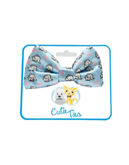 Elephant - Cutie Ties Dog Bow Tie - One Size