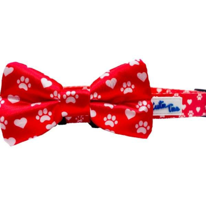 Red - Cutie Ties Dog Bow Tie - One Size