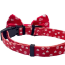 Red - Cutie Ties Dog Bow Tie - One Size