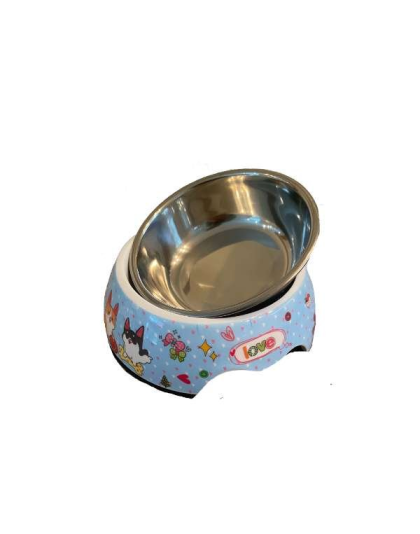 Corgi - Cutie Ties Dog Bowl - Small