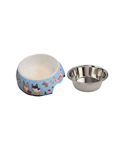 Corgi - Cutie Ties Dog Bowl - Small