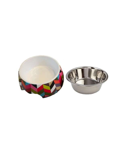 Picasso - Cutie Ties Dog Bowl - Medium