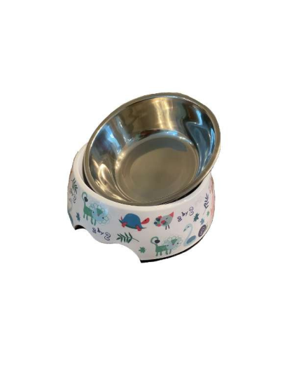 Animal Kingdom - Cutie Ties Dog Bowl - Medium