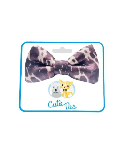 Cow - Cutie Ties Dog Bow Tie - One Size