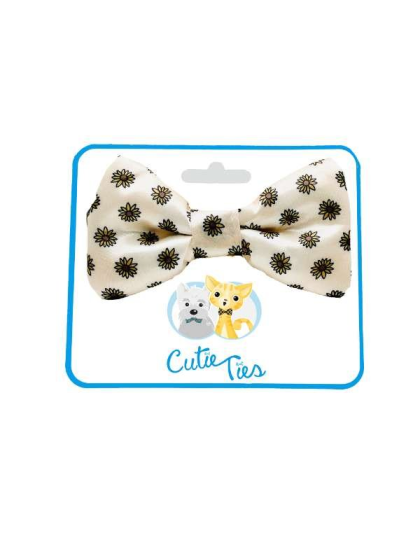 Sunflower - Cutie Ties Dog Bow Tie - One Size