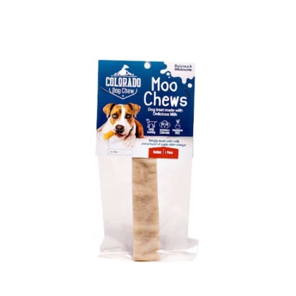 yellow - Moo Dog Chews - medium