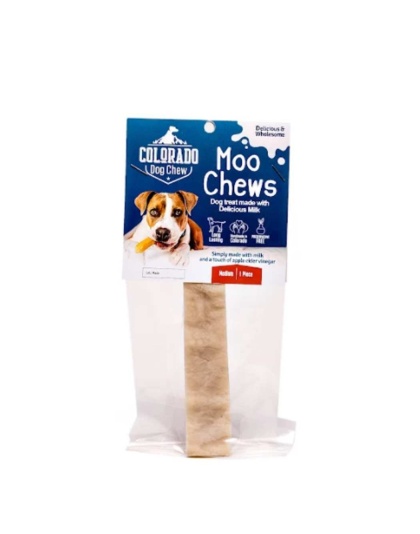 yellow - Moo Dog Chews - medium