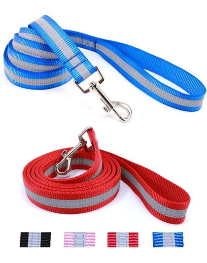 Blue - Da Boon Original Double-Sided Reflective Leash