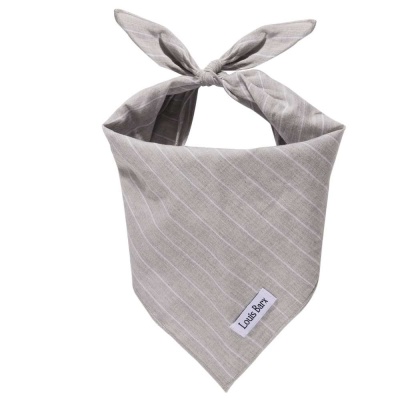 Grey - Classic Everyday Bandana - Large