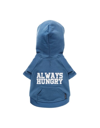 Blueberry Blue - The Everyday Hoodie - ALWAYS HUNGRY - Medium