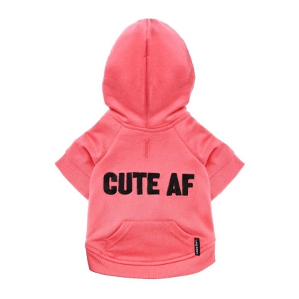 Neon Pink - The Everyday Hoodie - CUTE AF - Large