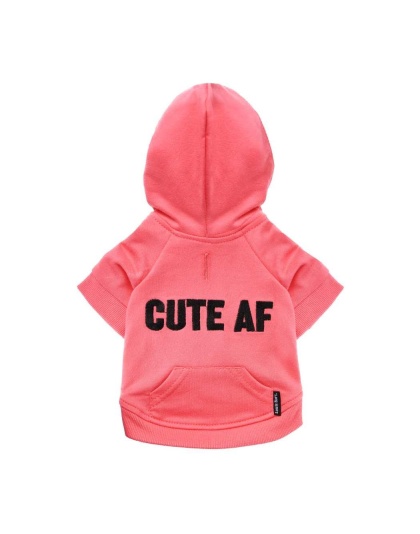 Neon Pink - The Everyday Hoodie - CUTE AF - Large