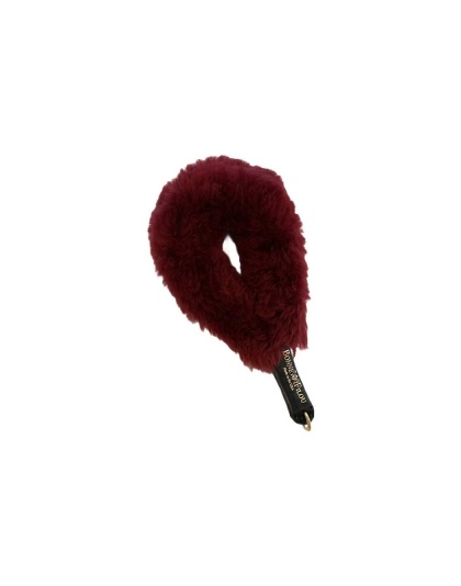 Burgundy - Shearling Fur Grip