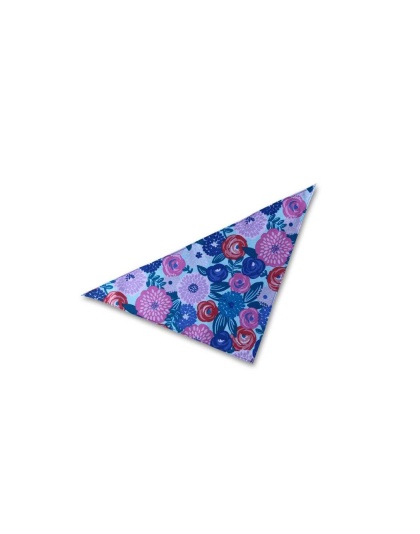 Floral - Dog Bandana - Large - 28"