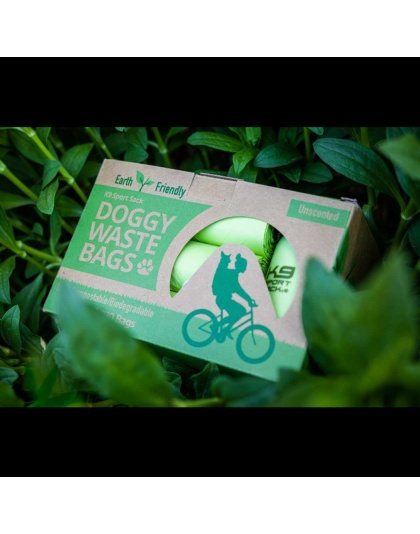 Doggy Waste Bags - Box of 18 Rolls - 270 Bags