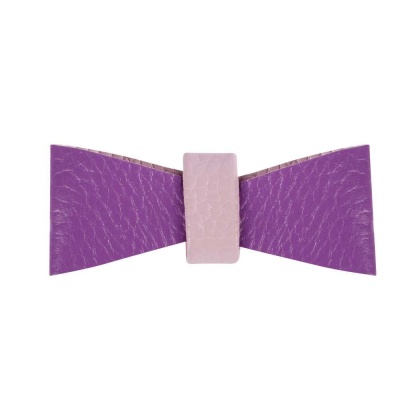 Lavish Lavender - Dog Bow Tie  - Small