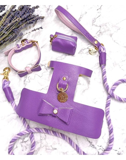 Lavish Lavender - Dog Harness  - Small