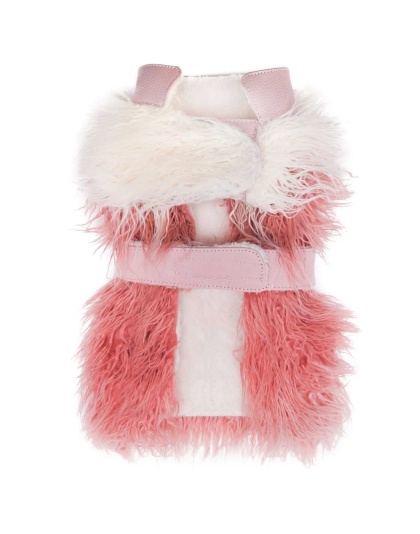 Bella Rose - Mink Faux-Fur Vest - XS