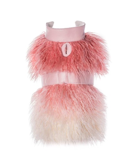 Bella Rose - Mink Faux-Fur Vest - Medium