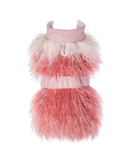 Bella Rose - Mink Faux-Fur Vest - Small