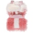 Bella Rose - Mink Faux-Fur Vest - Small